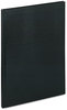 A Picture of product RED-A1081 Blueline® Executive Notebook,  10 3/4 x 8 1/2, Letter, Black Cover, 75 Sheets