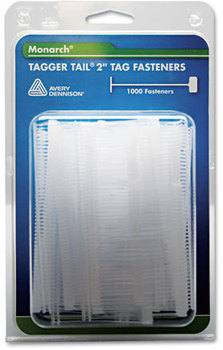 Monarch® Tagger Tail® Fasteners,  Polypropylene, 2" Long, 1,000/Pack