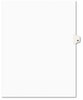 A Picture of product AVE-01060 Avery® Preprinted Style Legal Dividers Exhibit Side Tab Index 10-Tab, 60, 11 x 8.5, White, 25/Pack, (1060)