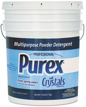 Purex® Ultra Dry Detergent,  Original Fresh Scent, Powder, 15.6 lb. Pail