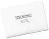 A Picture of product AVE-5352 Avery® Copier Mailing Labels Copiers, 2 x 4.25, White, 10/Sheet, 100 Sheets/Box