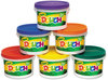 A Picture of product CYO-570016 Crayola® Modeling Dough,  3 lbs., Assorted, 6 Buckets/Set
