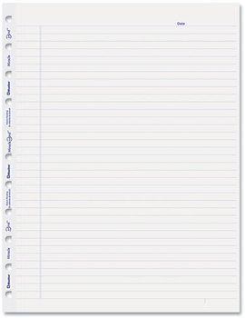 Blueline® MiracleBind™ Ruled Paper Refill Sheets,  11 x 9-1/16, White, 50 Sheets/Pack
