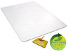 A Picture of product DEF-CM21112 deflecto® EconoMat® Non-Studded Anytime Use Chairmat for Hard Floors,  36 x 48 w/Lip, Clear