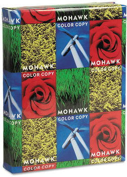 Mohawk Color Copy 98 Paper and Cover Stock,  80lb, 8 1/2 x 11, Bright White, 250 Sheets