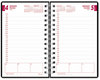 A Picture of product RED-CB634VBLK Brownline® DuraFlex Daily Planner 8 x 5, Black Cover, 12-Month (Jan to Dec): 2025