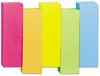 A Picture of product MMM-6705AU Post-it® Page Markers Flag Assorted Colors,100 Flags/Pad, 5 Pads/Pack