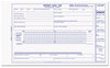 A Picture of product RED-S5031NCL Rediform® Driver's Daily Log Book,  5 3/8 x 8 3/4, Carbonless Duplicate, 31 Sets/Book