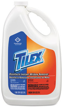 Tilex® Disinfects Instant Mildew Remover,  128 oz Refill Bottle, 4/Carton