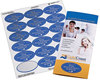 A Picture of product AVE-22804 Avery® Oval Labels with Sure Feed® Technology and Easy Peel, 1.5 x 2.5, Glossy White, 180/Pack