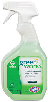 Green Works® All-Purpose Cleaner,  Original, 32oz Smart Tube Spray Bottle