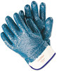 A Picture of product MPG-9761R Memphis™ Predator® Premium Nitrile-Coated Gloves,  Blue/White, Large, 12 Pairs