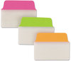 A Picture of product AVE-74753 Avery® Ultra Tabs® Repositionable Standard: 2" x 1.5", 1/5-Cut, Assorted Neon Colors, 24/Pack