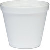 A Picture of product 193-112 Dart® Foam Container,  Foam, 8oz, White, 1000/Carton