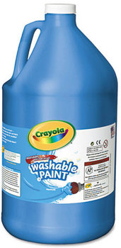 Crayola® Washable Paint,  Blue, 1 gal