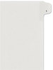 A Picture of product AVE-82199 Avery® Preprinted Allstate® Style Legal Dividers Exhibit Side Tab Index 10-Tab, 1, 11 x 8.5, White, 25/Pack