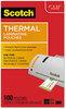 A Picture of product MMM-TP5851100 Scotch™ Laminating Pouches,  5 mil, 3 3/4 x 2 3/8, 100/Pack