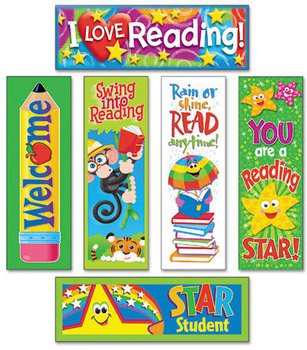 TREND® Bookmark Combo Packs,  Reading Fun Variety Pack #2, 2w x 6h, 216/Pack