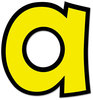 A Picture of product TEP-T79743 TREND® Ready Letters® Playful Combo Set,  Yellow, 4"h, 216/Set