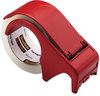A Picture of product MMM-DP300RD Scotch® Compact and Quick Loading Dispenser for Box Sealing Tape,  3" Core, Plastic, Red