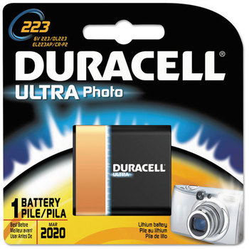 Duracell® Ultra High-Power Lithium Batteries,  223, 6V