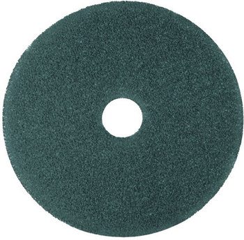 3M Blue Cleaner Pads 5300,  15-Inch, Blue, 5/Carton