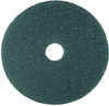 A Picture of product MMM-08408 3M Blue Cleaner Pads 5300,  15-Inch, Blue, 5/Carton