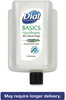 A Picture of product DIA-99813 Dial® Basics Hypoallergenic Liquid Soap,  Floral, 15 oz Cartridge, 6/Carton