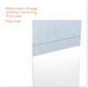 A Picture of product DEF-68201 deflecto® Classic Image® Single-Sided Wall Sign Holder,  Plastic, 8 1/2 x 11, Clear