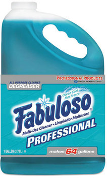 Fabuloso® Professional All-Purpose Cleaner,  Ocean Cool Scent, 1gal Bottle, 4/Carton