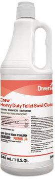 Diversey™ Crew® Heavy Duty Toilet Bowl Cleaner,  Minty, 32 oz Squeeze Bottle, 12/Carton