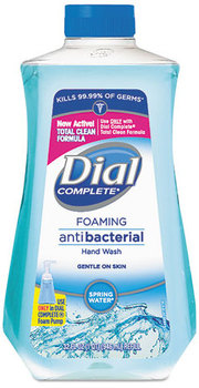 Dial Complete® Foaming Hand Wash Refill,  Spring Water Scent, 32 oz Bottle