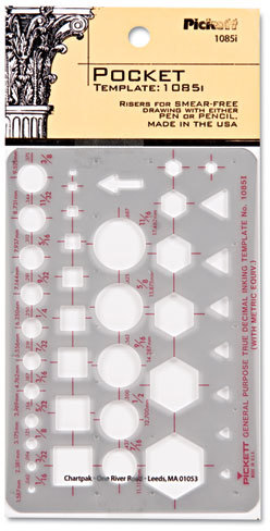 Chartpak Circle/Identification Template