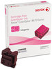 A Picture of product XER-108R00951 Xerox® 108R00953, 108R00952, 108R00951, 108R00950 Solid Ink Stick 17,300 Page-Yield, Magenta, 6/Box