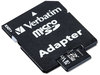 A Picture of product VER-44084 Verbatim® microSDXC Card with SD Adapter,  Class 10, 64GB