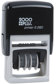 2000 PLUS® 4 in 1 e-Message Dater,  15/16 x 1 3/4, COMPLETED/EMAILED/ENTERED/SCANNED