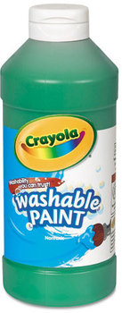 Crayola® Washable Paint,  Green, 16 oz