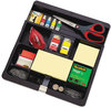 A Picture of product MMM-C71 3M Recycled Plastic Desk Drawer Organizer Tray,  Plastic, Black