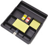 A Picture of product MMM-C71 3M Recycled Plastic Desk Drawer Organizer Tray,  Plastic, Black
