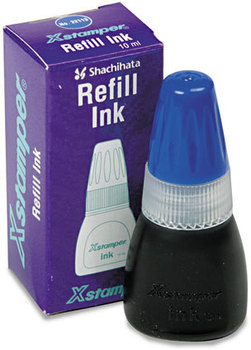 Xstamper® Refill Ink,  10ml-Bottle, Blue
