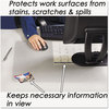 A Picture of product AOP-6060MS Artistic® KrystalView™ Desk Pad with Microban® Protection,  36 x 20, Clear