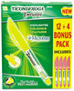 A Picture of product DIX-48000 Ticonderoga® Emphasis™ Pocket Style Highlighters,  Chisel Tip, Assorted Colors, 16/Pack