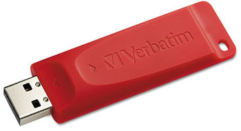 Verbatim® Store 'n' Go® USB Flash Drive. 16 GB. Red.
