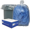 A Picture of product WBI-385822C Classic Clear Linear Low-Density Can Liners,  55-60gal, .9 Mil, 38 x 58, Clear, 100/Carton