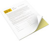 A Picture of product XER-3R12420 xerox™ Revolution™ Digital Carbonless Paper 2-Part, 8.5 x 11, Canary/White, 5,000/Carton