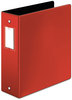 A Picture of product CRD-18848 Cardinal® Premier Easy Open® Locking Round Ring Binder,  3" Cap, 11 x 8 1/2, Red