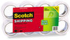 A Picture of product MMM-1456 Scotch® Sure Start Packaging Tape with Dispenser, 1.5" Core, 1.88" x 22.2 yds, Clear, 6/Pack