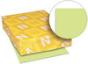 A Picture of product WAU-26791 Neenah Paper Exact® Brights Paper,  8 1/2 x 11, Bright Green, 50 lb, 500 Sheets/Ream