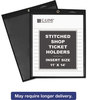 A Picture of product CLI-45114 C-Line® Stitched Shop Ticket Holders,  Stitched, One Side Clear, 75", 11 x 14, 25/BX