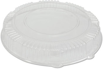 WNA Caterline® Dome Lids,  Plastic, 18" Diameter x 2-3/4"High, Clear